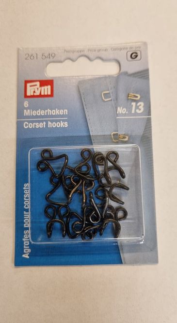 Hovedbilde Korsett hekter Sort