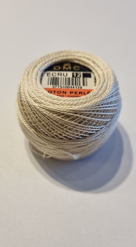 DMC perlegarn No.12  ECRU