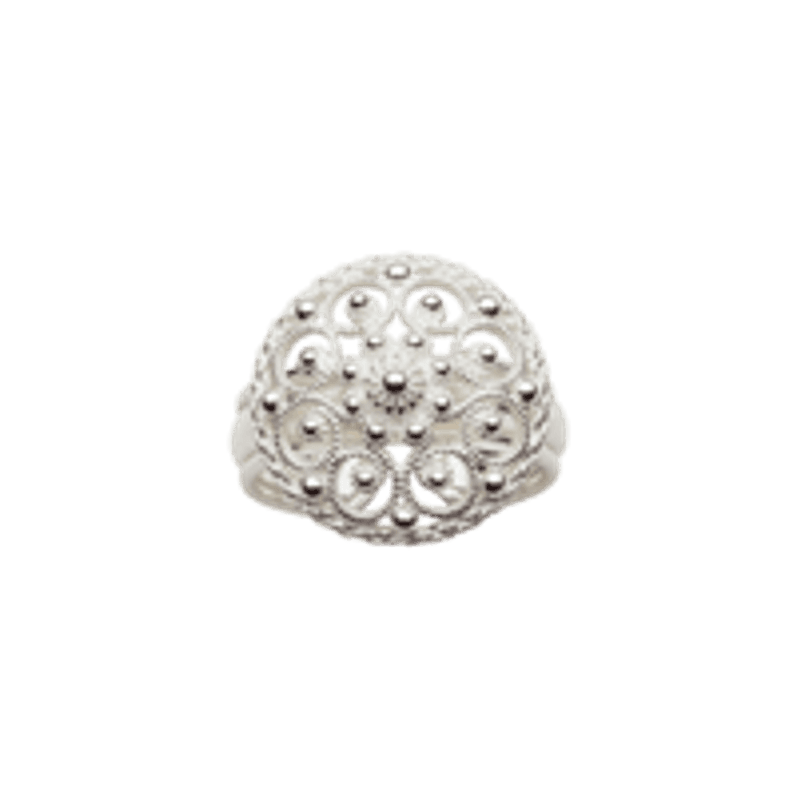 Bunadsring 345400 Hvit