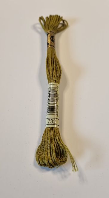 Hovedbilde Moulinè garn 732