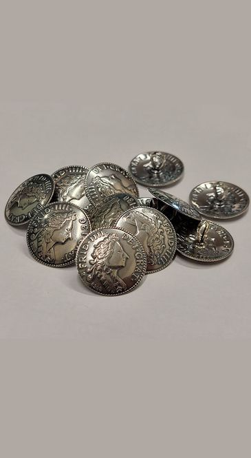 Hovedbilde Myntknapp 80004 Fana oks 20 mm