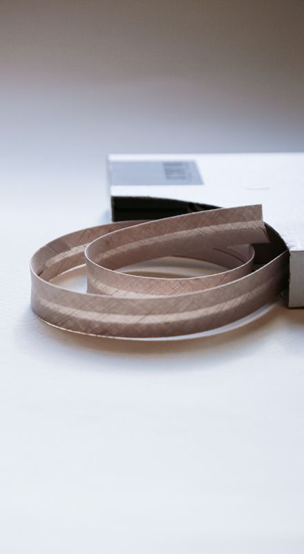 Skråbånd halv-lin 18mm
