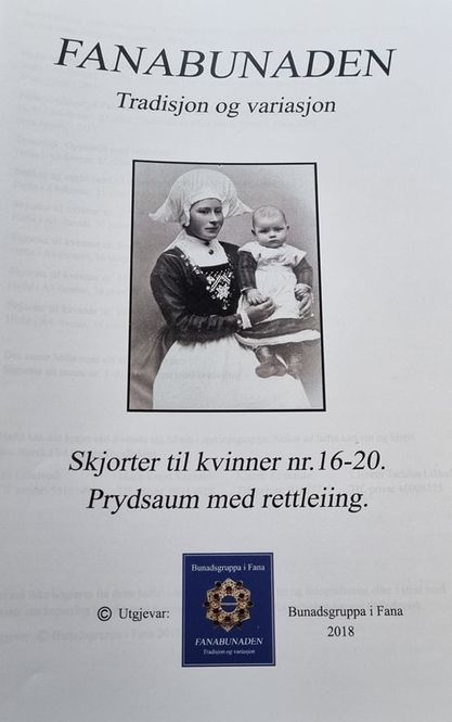 Hovedbilde Hefte med broderier til skjorter Fana dame nr 16- ...