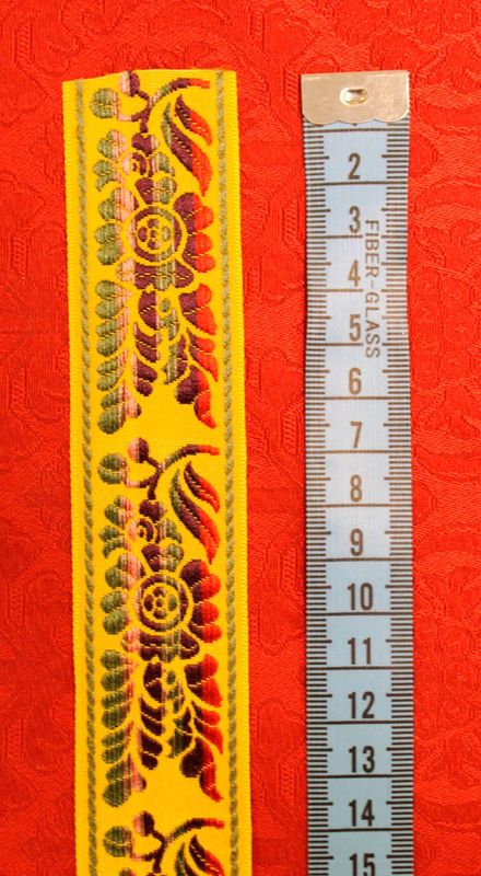 Florakvaring gul 25 mm