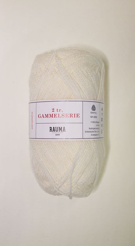 Rauma Finullgarn - 2 tråds farge 400