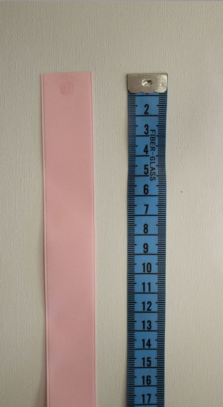 Satengbånd 25mm col.225 Lys Rosa