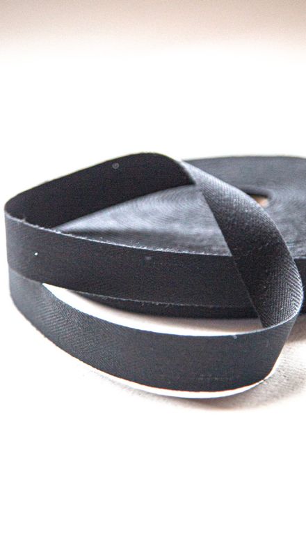 Bendelbånd, 19 mm- sort