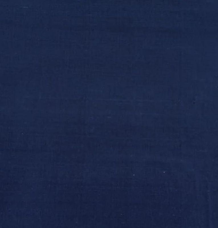 Silketaft, blå - Shantung- Dupion