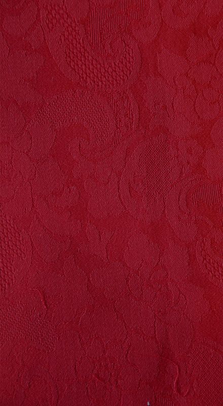 Ulldamask burgunder GU farge 680 stykke 50 x 150 cm