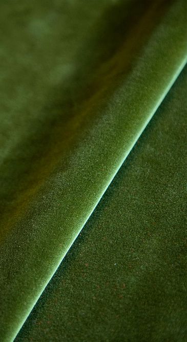 Hovedbilde Bomullsfløyel, klar grønn